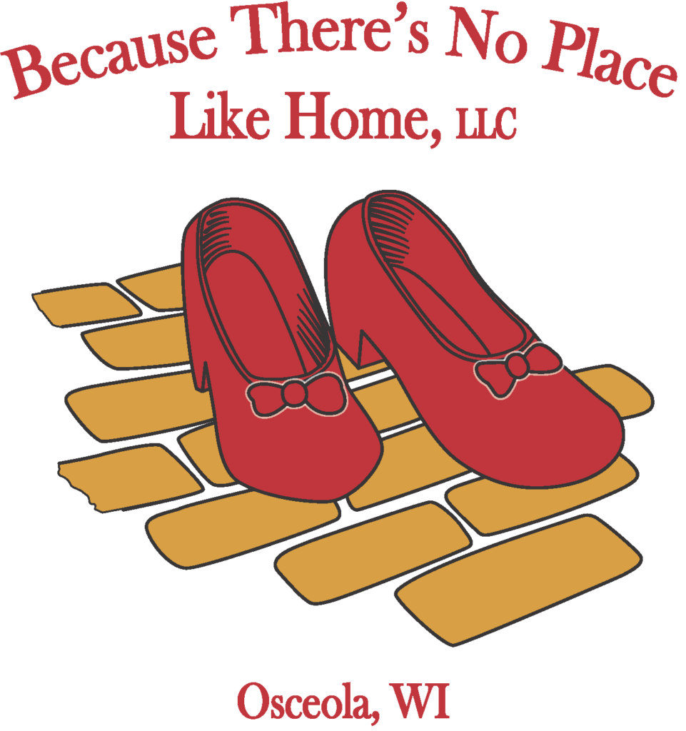 Red Slippers Home Care Logo